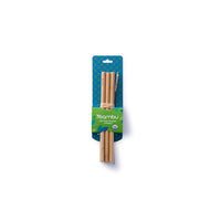 Reusable Bamboo Straws, Set of 6